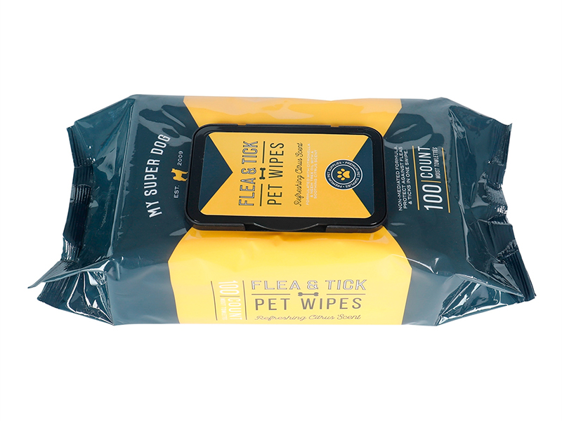 Vochtige doekjes voor huisdieren