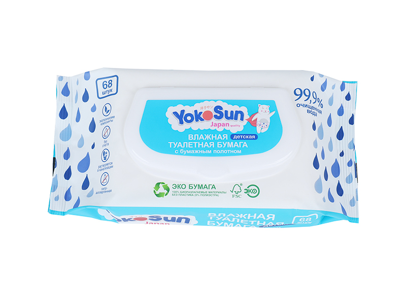 Doorspoelbare antiseptische doekjes